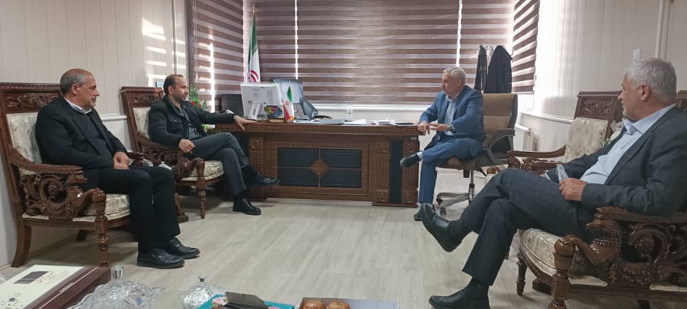 دیدار نوروزی مدیرعامل شرکت برق منطقه ای آذربایجان با فرماندار شهرستان بستان آباد