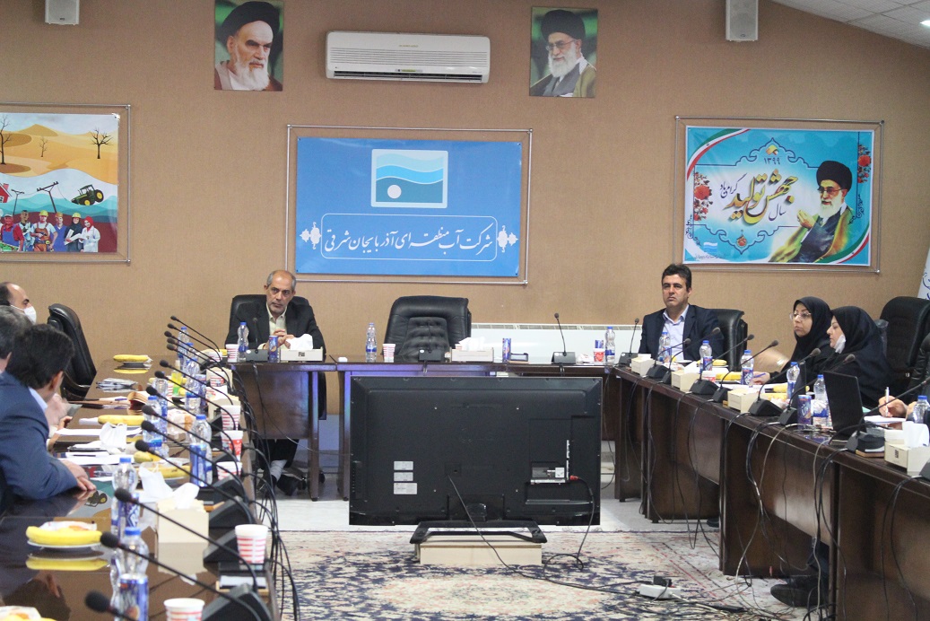 دومین جلسه "کمیته بهره وری"صنعت آب وبرق استان