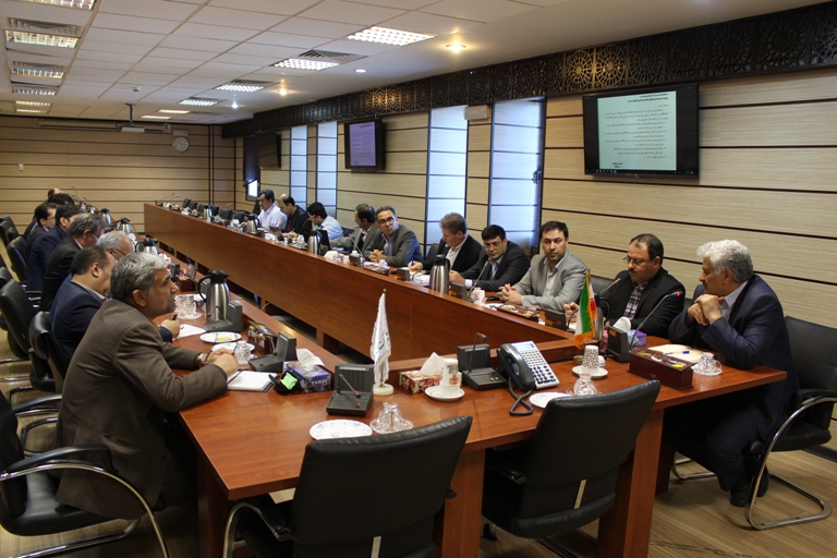 جلسه شورای پایائی منطقه‌ای شبکه‌ برق آذربایجان