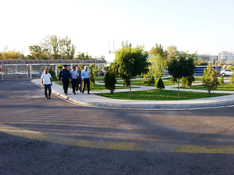 انجام پیاده‌روی و نرمش صبحگاهی در شرکت برق منطقه‌ای آذربایجان