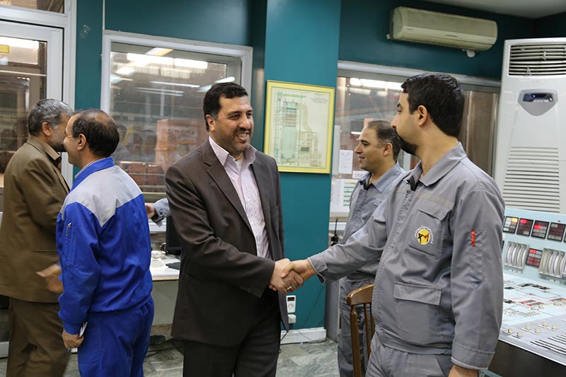 دیدار نوروزی مدیرعامل با مسئولین و کارکنان نیروگاههای آذربایجان شرقی