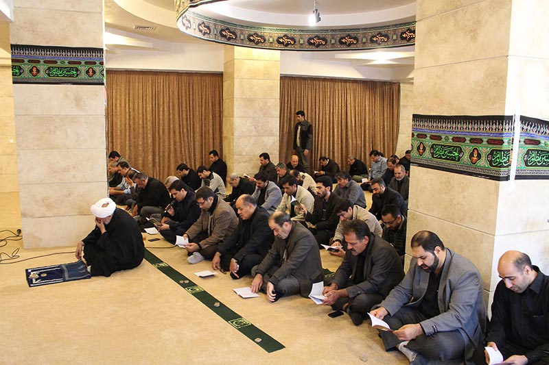 برگزاری مراسم عزاداری امام حسین (ع) در شرکت برق منطقه ای آذربایجان