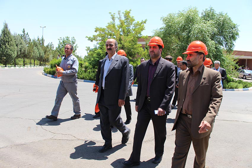 بازدید مدیرعامل برق آذربایجان از نیروگاههای آذربایجان شرقی