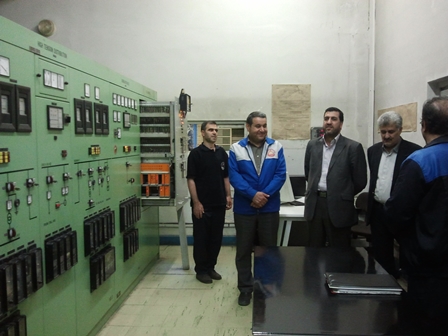 بازدید مدیرعامل برق آذربایجان از مجتمع  تراکتور سازی ایران