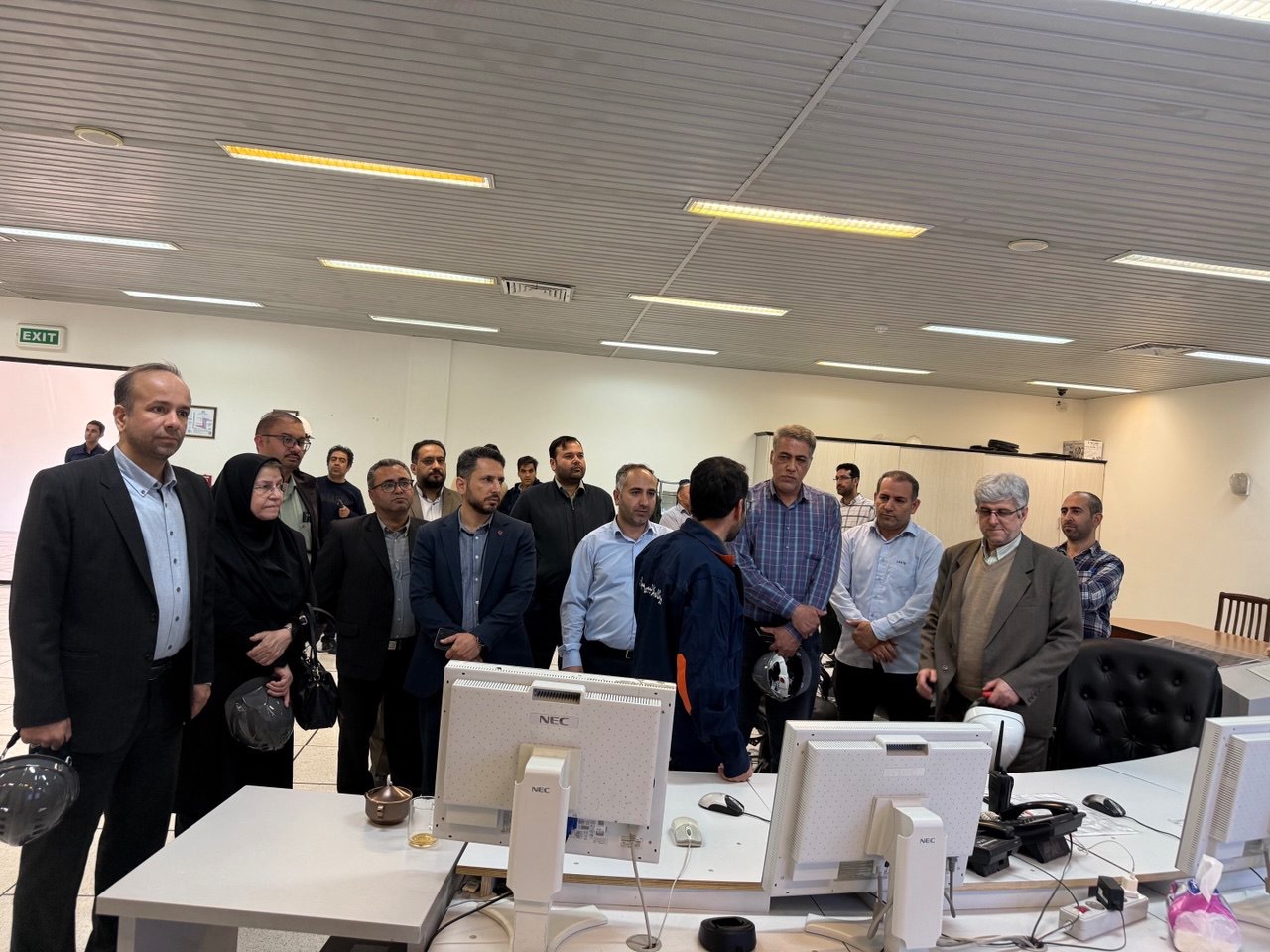 بازدید مدیرعامل شرکت برق منطقه‌ای آذربایجان از تعمیرات اساسی نیروگاه سبلان اردبیل