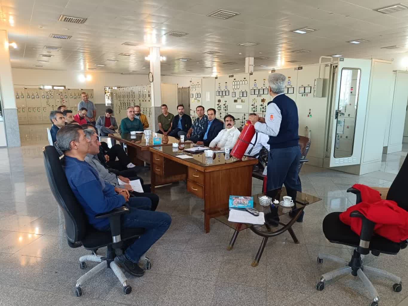 برگزاری "مانور جامع اطفای حریق"