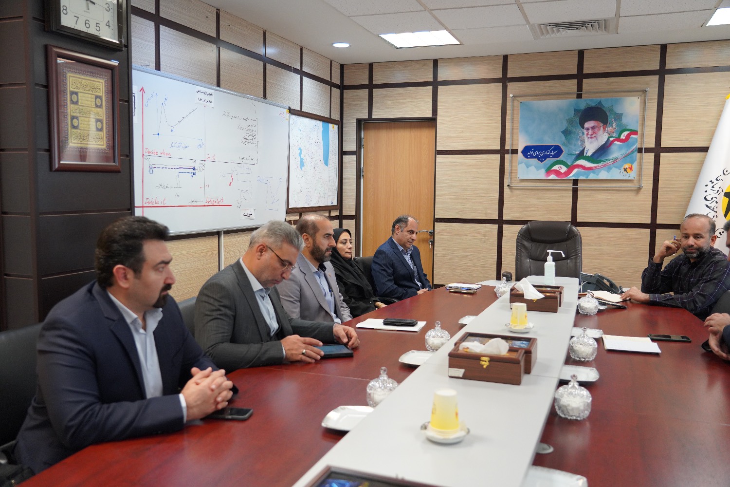 ممیزی عملکرد و برنامه های روابط عمومی شرکت برق منطقه ای آذربایجان توسط تیم اعزامی شرکت توانیر   